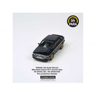 PRE-ORD3R Para64 Modeliukas Mitsubishi Galant VR-4 *Left Hand Drive*, cosmic blue (cars in a deluxe Acrylic window box) PRE-ORD3R Para64 Modeliukas Mitsubishi Galant VR-4 *Left Hand Drive*, cosmic blue (cars in a deluxe Acrylic window box)