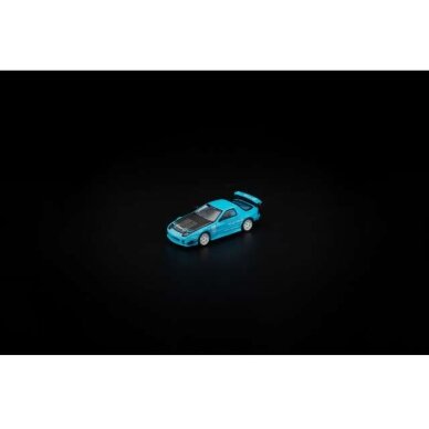 PRE-ORD3R Pop race Modeliukas 1/64 Mazda RX-7 (FC3S) RE-Amemiya, blue PRE-ORD3R Pop race Modeliukas 1/64 Mazda RX-7 (FC3S) RE-Amemiya, blue