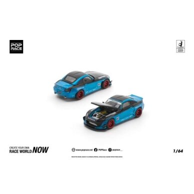 PRE-ORD3R Pop race Modeliukas 1/64 Pandem S2000, metallic blue PRE-ORD3R Pop race Modeliukas 1/64 Pandem S2000, metallic blue