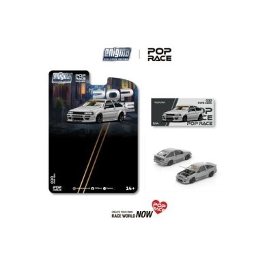 PRE-ORD3R Pop race Modeliukas 1/64 RWB AE86, matte grey PRE-ORD3R Pop race Modeliukas 1/64 RWB AE86, matte grey