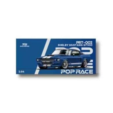 PRE-ORD3R Pop race Modeliukas 1/64 Shelby Mustang GT500 *Tokyo Station Exclusives*, blue with white stripes PRE-ORD3R Pop race Modeliukas 1/64 Shelby Mustang GT500 *Tokyo Station Exclusives*, blue with white stripes