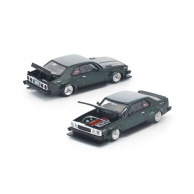 PRE-ORD3R Pop Race Modeliukas 1/64 Skyline C20, dark green PRE-ORD3R Pop Race Modeliukas 1/64 Skyline C20, dark green