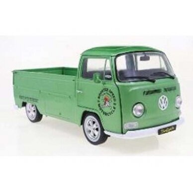 PRE-ORD3R Solido Modeliukas 1/18 1968 Volkswagen T2 Pick Up Custom, green PRE-ORD3R Solido Modeliukas 1/18 1968 Volkswagen T2 Pick Up Custom, green
