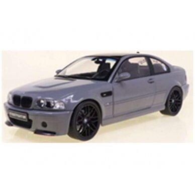 Solido Modeliukas 1/18 2000 BMW M3 (E46) Streetfighter, grey Solido Modeliukas 1/18 2000 BMW M3 (E46) Streetfighter, grey