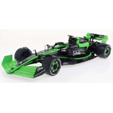 PRE-ORD3R Solido Modeliukas 1/18 2024 Kick Sauber C44 Showcar F1, black/green PRE-ORD3R Solido Modeliukas 1/18 2024 Kick Sauber C44 Showcar F1, black/green