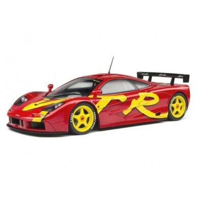 Solido Modeliukas 1/18 McLaren F1 GTR short tail, red Solido Modeliukas 1/18 McLaren F1 GTR short tail, red