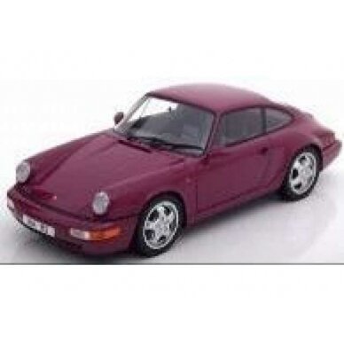Solido Modeliukas 1/43 1992 Porsche 911 (964) RS, red Solido Modeliukas 1/43 1992 Porsche 911 (964) RS, red