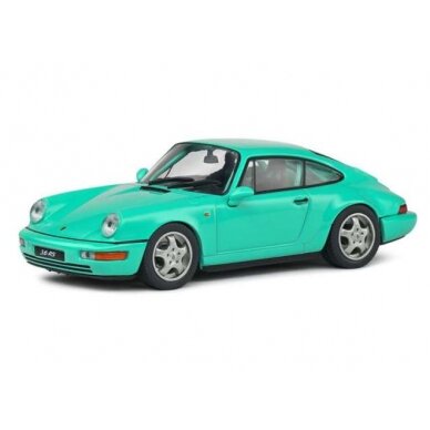 Solido Modeliukas 1/43 1994 Porsche 911 (964) RS Clubsport, green Solido Modeliukas 1/43 1994 Porsche 911 (964) RS Clubsport, green