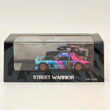 Street Weapon Modeliukas 1/64 Ford Mustang *Monster*, various Street Weapon Modeliukas 1/64 Ford Mustang *Monster*, various