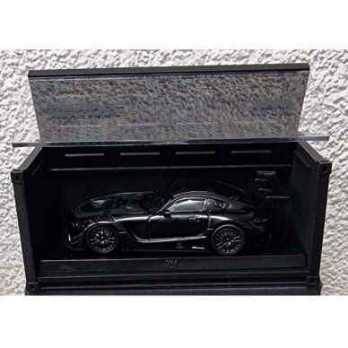 Tarmac Modeliukas 1/64 2018 Mercedes AMG GT3 #4 with container & figure, black Tarmac Modeliukas 1/64 2018 Mercedes AMG GT3 #4 with container & figure, black