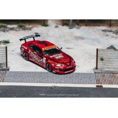 PRE-ORD3R Tarmac Modeliukas 1/64 Vertex Ridge TE3005 Soarer, red PRE-ORD3R Tarmac Modeliukas 1/64 Vertex Ridge TE3005 Soarer, red