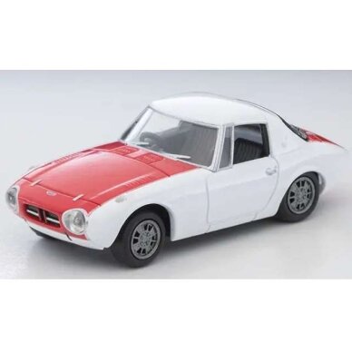 PRE-ORD3R Tomica Limited Vintage Modeliukas 1/64 1965 Toyota Sports 800 Custom Color, white/red PRE-ORD3R Tomica Limited Vintage Modeliukas 1/64 1965 Toyota Sports 800 Custom Color, white/red