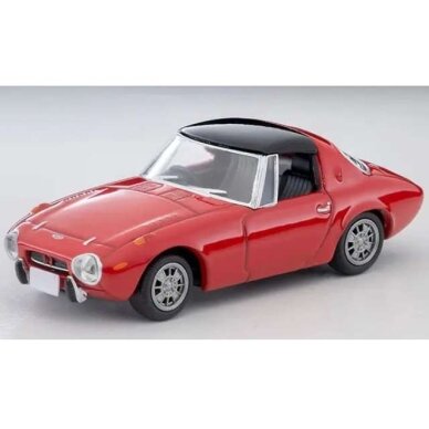 PRE-ORD3R Tomica Limited Vintage Modeliukas 1/64 1969 Toyota Sports 800 with Custom wheels, red PRE-ORD3R Tomica Limited Vintage Modeliukas 1/64 1969 Toyota Sports 800 with Custom wheels, red
