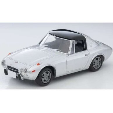 PRE-ORD3R Tomica Limited Vintage Modeliukas 1/64 1969 Toyota Sports 800 with Custom wheels, silver PRE-ORD3R Tomica Limited Vintage Modeliukas 1/64 1969 Toyota Sports 800 with Custom wheels, silver