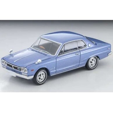 PRE-ORD3R Tomica Limited Vintage Modeliukas 1/64 1971 Nissan Skyline Hardtop 2000GT, lavender metallic PRE-ORD3R Tomica Limited Vintage Modeliukas 1/64 1971 Nissan Skyline Hardtop 2000GT, lavender metallic