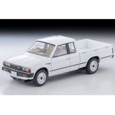 PRE-ORD3R Tomica Limited Vintage Modeliukas 1/64 1983 Datsun Truck King Cab GL, white PRE-ORD3R Tomica Limited Vintage Modeliukas 1/64 1983 Datsun Truck King Cab GL, white