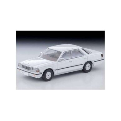 PRE-ORD3R Tomica Limited Vintage Modeliukas 1/64 1985 Nissan Cedric V20 Turbo Brougham, white PRE-ORD3R Tomica Limited Vintage Modeliukas 1/64 1985 Nissan Cedric V20 Turbo Brougham, white
