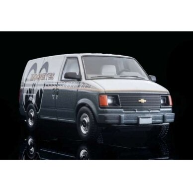 PRE-ORD3R Tomica Limited Vintage Modeliukas 1/64 1994 Chevrolet Astro Van *MOONEYES*, white/gray PRE-ORD3R Tomica Limited Vintage Modeliukas 1/64 1994 Chevrolet Astro Van *MOONEYES*, white/gray