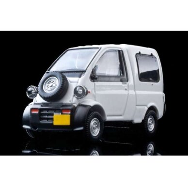 PRE-ORD3R Tomica Limited Vintage Modeliukas 1/64 1997 Daihatsu Midget II Cargo R Type, white PRE-ORD3R Tomica Limited Vintage Modeliukas 1/64 1997 Daihatsu Midget II Cargo R Type, white