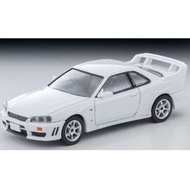 PRE-ORD3R Tomica Limited Vintage Modeliukas 1/64 1998 Nissan Skyline 25GT Turbo, white PRE-ORD3R Tomica Limited Vintage Modeliukas 1/64 1998 Nissan Skyline 25GT Turbo, white
