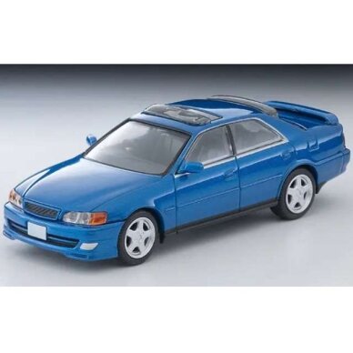 PRE-ORD3R Tomica Limited Vintage Modeliukas 1/64 1998 Toyota Chaser 2.5 Tourer V, blue PRE-ORD3R Tomica Limited Vintage Modeliukas 1/64 1998 Toyota Chaser 2.5 Tourer V, blue