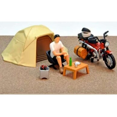 PRE-ORD3R Tomica Limited Vintage Modeliukas 1/64 Diocolle 64 #Car Snap 30a Solo Camping with Honda CT125 Hunter Cub, various PRE-ORD3R Tomica Limited Vintage Modeliukas 1/64 Diocolle 64 #Car Snap 30a Solo Camping with Honda CT125 Hunter Cub, various