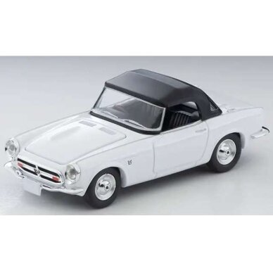 PRE-ORD3R Tomica Limited Vintage Modeliukas 1/64 Honda S800 with Closed Top, white PRE-ORD3R Tomica Limited Vintage Modeliukas 1/64 Honda S800 with Closed Top, white