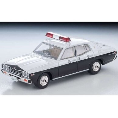 PRE-ORD3R Tomica Limited Vintage Modeliukas 1/64 Nissan Cedric 2000DX Patrol Car, white/black PRE-ORD3R Tomica Limited Vintage Modeliukas 1/64 Nissan Cedric 2000DX Patrol Car, white/black
