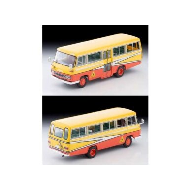 PRE-ORD3R Tomica Limited Vintage Modeliukas 1/64 Nissan Civilian Bus, yellow/red PRE-ORD3R Tomica Limited Vintage Modeliukas 1/64 Nissan Civilian Bus, yellow/red