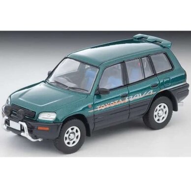 PRE-ORD3R Tomica Limited Vintage Modeliukas 1/64 Toyota RAV4J V, green/gray PRE-ORD3R Tomica Limited Vintage Modeliukas 1/64 Toyota RAV4J V, green/gray