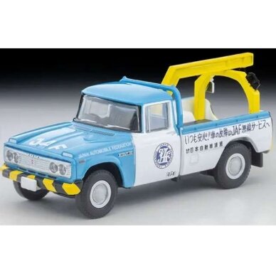 PRE-ORD3R Tomica Limited Vintage Modeliukas 1/64 Toyota Stout Tow Truck (JAF), blue/white/yellow PRE-ORD3R Tomica Limited Vintage Modeliukas 1/64 Toyota Stout Tow Truck (JAF), blue/white/yellow