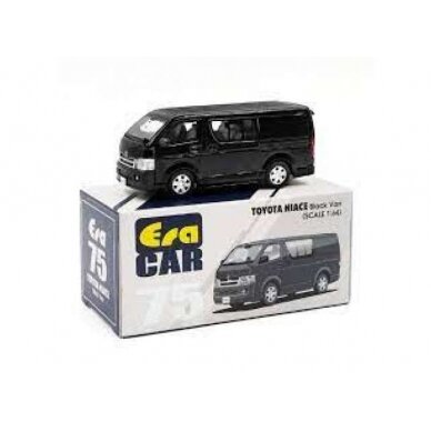 Era Car Modeliukas Toyota Hiace, black Era Car Modeliukas Toyota Hiace, black
