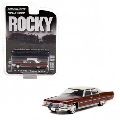 Green Light Modeliukas 1973 Cadillac DeVille Sedan (Rocky) *Hollywood Series 35* Green Light Modeliukas 1973 Cadillac DeVille Sedan (Rocky) *Hollywood Series 35*