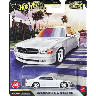 PRE-ORDER Hot Wheels Premium Boulevard Modeliukas 1989 Mercedes-Benz 560 SEC AMG (yra Sandėlyje) PRE-ORDER Hot Wheels Premium Boulevard Modeliukas 1989 Mercedes-Benz 560 SEC AMG (yra Sandėlyje)