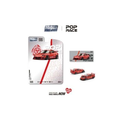 PRE-ORDER Pop Race Modeliukas 1/64 Mazda RX-8 Re-Amemiya, red PRE-ORDER Pop Race Modeliukas 1/64 Mazda RX-8 Re-Amemiya, red