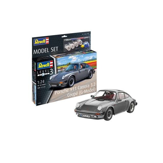 PRE-ORD3R Revell - Germany 1/24 Porsche 911 Carrera 3.2 Coupé , Level 3, plastic modelkit