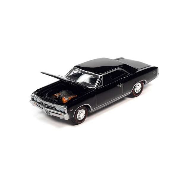 PRE-ORD3R Auto World Modeliukas 1967 Chevrolet Chevelle SS, Tuxedo Black PRE-ORD3R Auto World Modeliukas 1967 Chevrolet Chevelle SS, Tuxedo Black