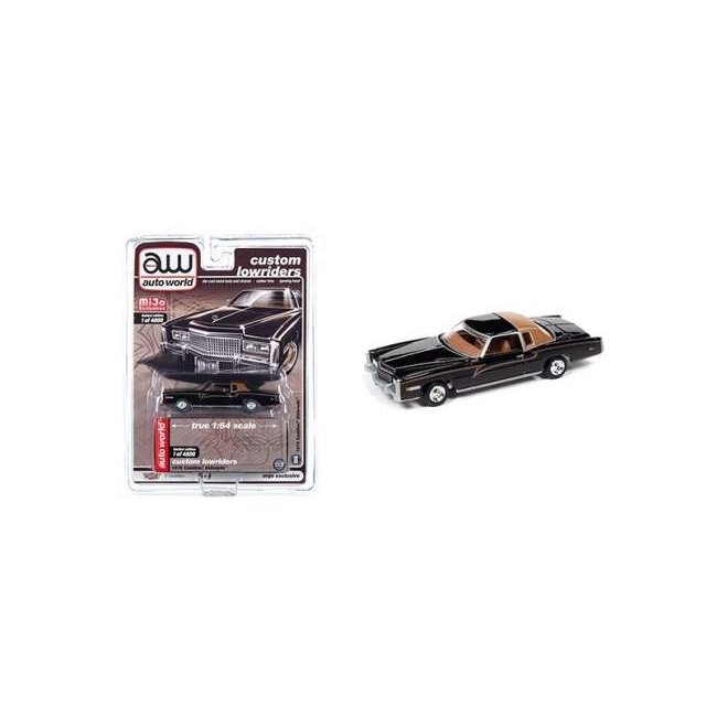 Auto World Modeliukas 1975 Cadillac Eldorado I, black