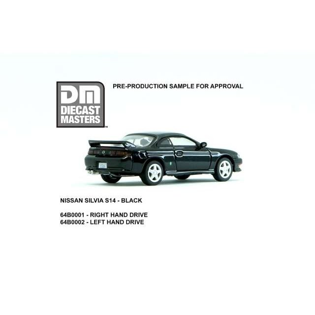 PRE-ORD3R BM Creations 1994 Nissan Silvia S14 LHD, black