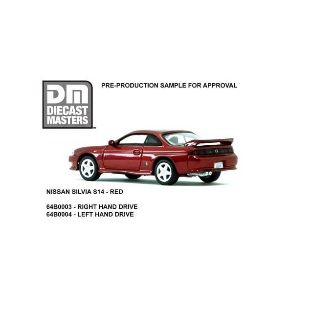 BM Creations 1994 Nissan Silvia S14 RHD, red