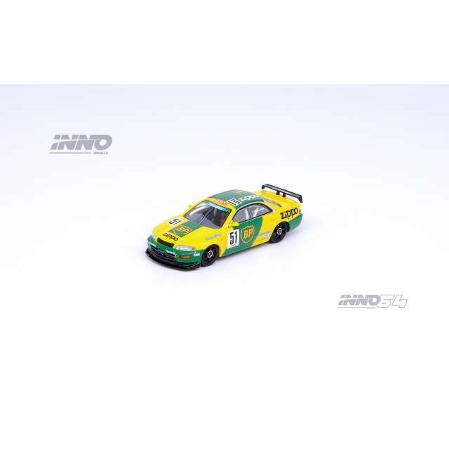 PRE-ORD3R Inno64 Modeliukas 1995 Toyota Corona EXIV #51 *BP/Zippo* JTCC. yellow/green PRE-ORD3R Inno64 Modeliukas 1995 Toyota Corona EXIV #51 *BP/Zippo* JTCC. yellow/green