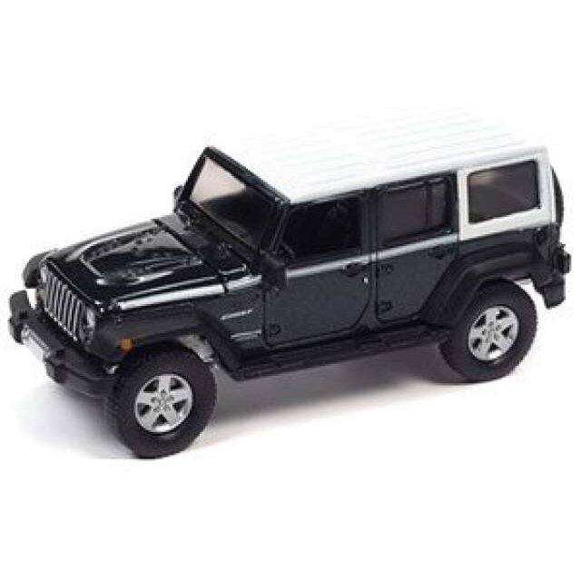 PRE-ORD3R Auto World Modeliukas 2017 Jeep Wrangler Chief Edition, Rhino Body Color with White Roof & White Side Stripe