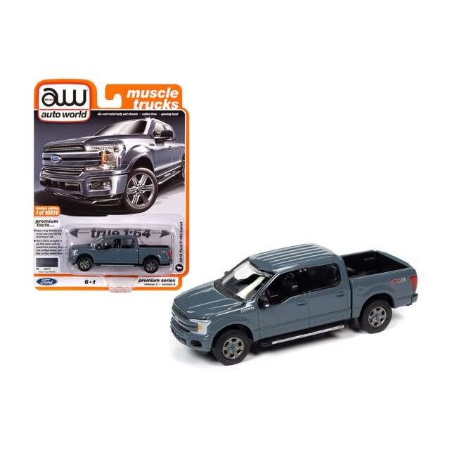 PRE-ORD3R Auto World 2018 Ford F-150, abyss grey