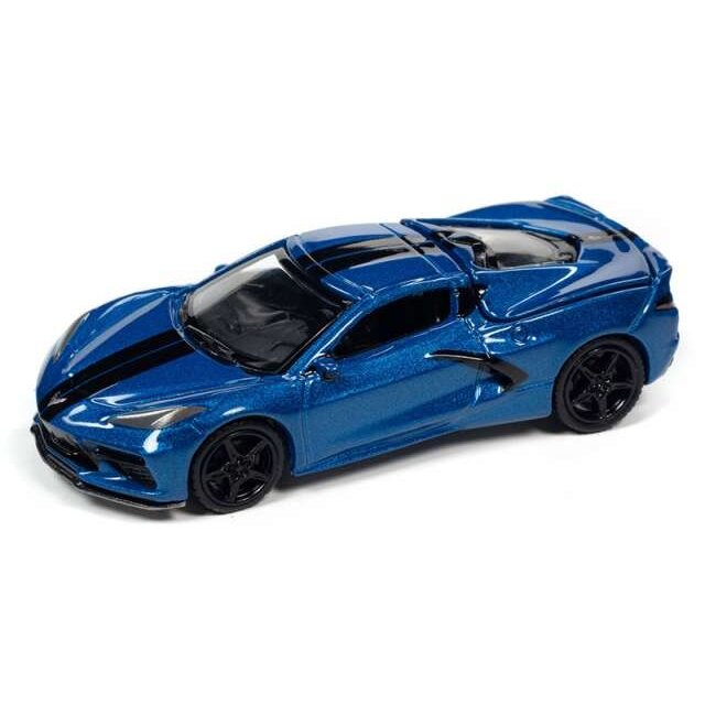 PRE-ORD3R Auto World Modeliukas 2020 Chevrolet Corvette, elkhart blue PRE-ORD3R Auto World Modeliukas 2020 Chevrolet Corvette, elkhart blue