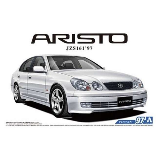 PRE-ORD3R Aoshima #97 Toyota Aristo V300 JZS161 Vertex Edition, plastic modelkit