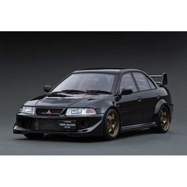 PRE-ORD3R Ignition Modeliukas 1/18 Mitsubishi Lancer Evolution VI GSR T.M.E (CP9A), black