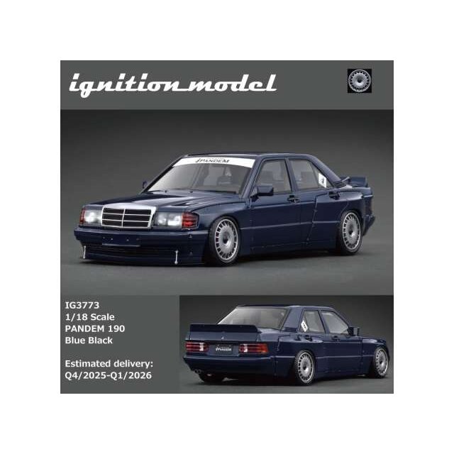 PRE-ORD3R Ignition 1/18 PANDEM 190, blue metallic