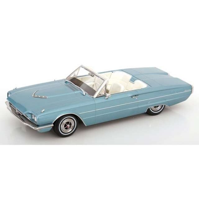 PRE-ORD3R KK - Scale 1/18 1966 Ford Thunderbird Convertible *Movie-Version*, lightblue metallic
