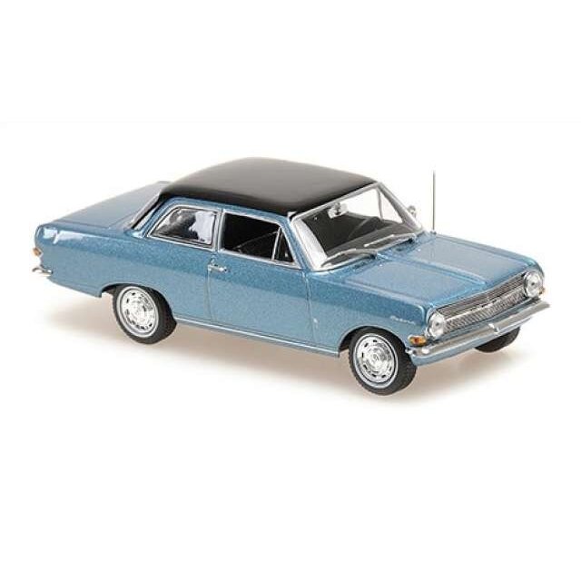 Maxichamps Modeliukas 1/43 1962 Opel Rekord A, blue Maxichamps Modeliukas 1/43 1962 Opel Rekord A, blue