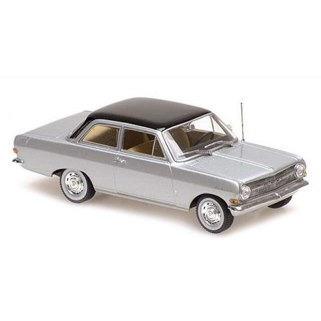 PRE-ORD3R Maxichamps 1/43 1962 Opel Rekord A, grey